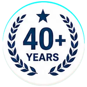 40+ Years Expertise